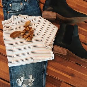 Madewell Boxy Crop Tee